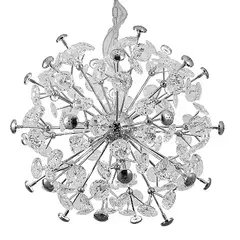 Pendente DCD06214 Dourado com Cristais Ø62cm com 24 Lampadas G4 Bivolt - loja online