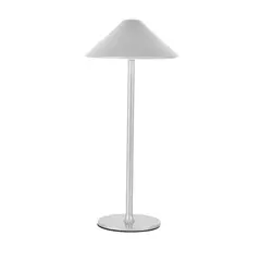 Luminária de Mesa Abajur de LED Sem Fio o Lunaris Branco Duas Iluminação Para Leitura, Quartos, Escritório e Escrivaninhas