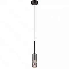 Imagem do PENDENTE LED 3000K 6W BIVOLT Ø5X19CM METAL E ACRÍLICO