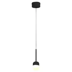 PENDENTE LED 3000K 6W BIVOLT Ø8X14CM METAL E ACRÍLICO