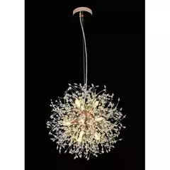 Pendente Ø60cm Metal e Cristal - comprar online