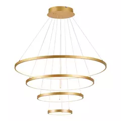 Pendente Lustre Ø80cm Metal Silicone 125w