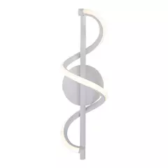 Arandela de Parede LED 3000K 13W Bivolt 40x12x12cm Metal e Silicone Preto - Sindora Iluminação DCB03105