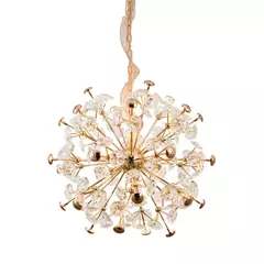 Pendente DCD06214 Dourado com Cristais Ø62cm com 24 Lampadas G4 Bivolt na internet
