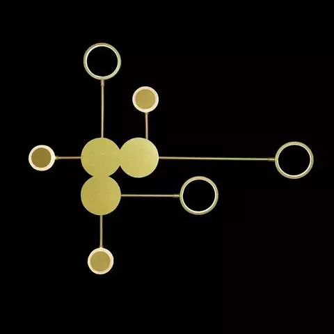 Arandela de Parede LED 3000K 30W Bivolt 98x80x10cm Metal/Silicone - comprar online