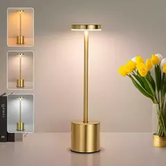 Luminária Mesa Abajur Led Dimerizável Sem Fio Recarregável - loja online