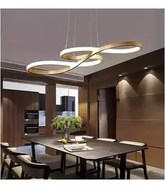 Imagem do Pendente Infinito Moderno 40w Bivolt 3 Opções De Cor 110v/220v