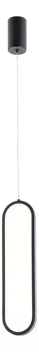 PENDENTE LED 3000K 20W BIVOLT 40X10CM METAL E SILICONE - loja online