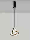 Pendente LED 3000K 20W Bivolt Ø20cm Metal/Silicone