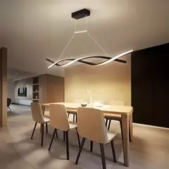 PENDENTE LED 3000K 40W BIVOLT 100CM METAL E SILICONE na internet