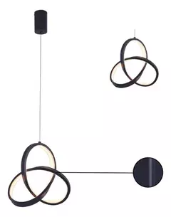 Pendente LED 3000K 20W Bivolt Ø20cm Metal/Silicone - comprar online
