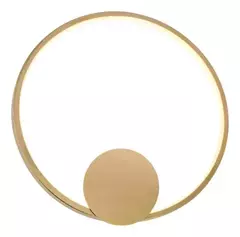 Plafon de Sobrepor LED Redondo 3000K 17W Bivolt Inox e Acrílico - Sunshine Lustres e Iluminação