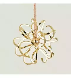 Pendente LED 3500K 69W Bivolt Ø60x60cm Metal e Acrílico - comprar online
