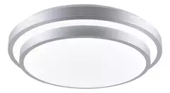 Plafon de Sobrepor LED 3000K 4000K 6000K Multitemperatura 120W Bivolt Ø50cm Metal e Acrílico - comprar online