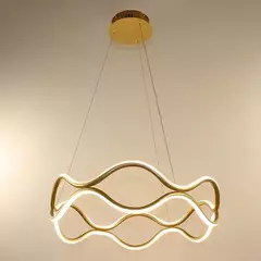 Pendente Lustre Sindora Dcd03157 Ø60cm 3000k Metal 86w