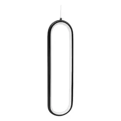 PENDENTE LED 3000K 20W BIVOLT 40X10CM METAL E SILICONE - Sunshine Lustres e Iluminação