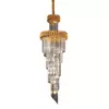 Pendente Lustre E14x24 65x180 Metal Cristal
