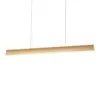 Lustre Pendente Dourado Led Bivolt Dourado