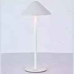 Luminária de Mesa Abajur de LED Sem Fio o Lunaris Branco Duas Iluminação Para Leitura, Quartos, Escritório e Escrivaninhas - comprar online