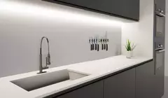 Barra Perfil de led Preto 2m - Embutido ou Sobrepor - comprar online