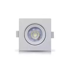 Spot com led integrado Quadrado na internet