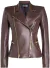 jaqueta de couro feminina