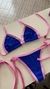 Bikini Emilia azul y rosa