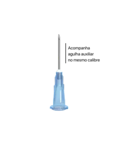 MICROCANULA ALUR PRODEEP 23G x 50MM C/ AGULHA AUXILIAR - CAIXA C/ 25 UND - Class Doctor Produtos para Saúde