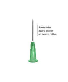 MICROCANULA ALUR PRODEEP 21G x 38MM C/ AGULHA AUXILIAR - CAIXA C/ 25 UND - Class Doctor Produtos para Saúde