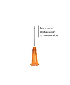 MICROCANULA ALUR PRODEEP 22G x 50MM C/ AGULHA AUXILIAR - CAIXA C/ 25 UND - Class Doctor Produtos para Saúde