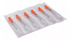 SERINGA INSULINA 0,3 ML AGULHA 32G - BLISTER INDIVIDUAL - CX 100 UND. na internet