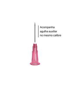 MICROCANULA ALUR PRODEEP 18G x 50MM C/ AGULHA AUXILIAR - CAIXA C/ 25 UND - Class Doctor Produtos para Saúde