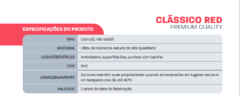 LUVA LÁTEX COM PÓ CLASSICO RED CEREJA PREMIUM QUALITY - CX 100 UND. na internet