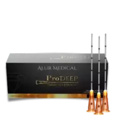 MICROCANULA ALUR PRODEEP 25G x 38MM C/ AGULHA AUXILIAR - CAIXA C/ 25 UND - comprar online