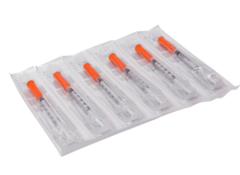 SERINGA P/ INSULINA 0,3 ML COM AGULHA - 8mm - 30G - BLISTER INDIVIDUAL - CX 100 UND. na internet