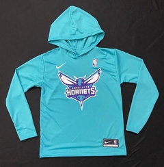 Blusa Charlotte Hornets com capuz
