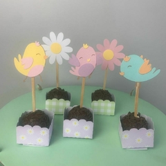 FESTA PASSARINHOS (CANDY COLOR) - KIT PAPELARIA - Criah Papel