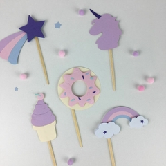 FESTA UNICÓRNIO - KIT PAPELARIA - loja online