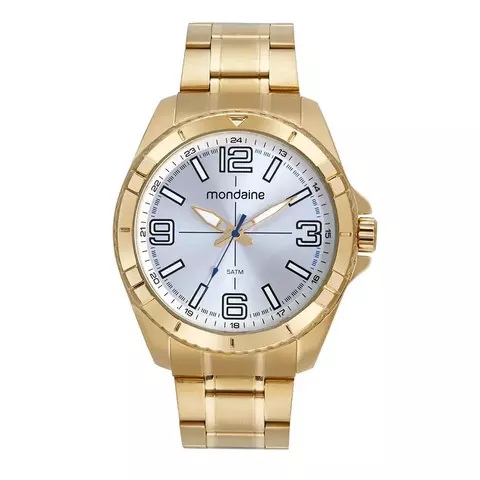 Relógio Masculino Mondaine Dourado - 48MM