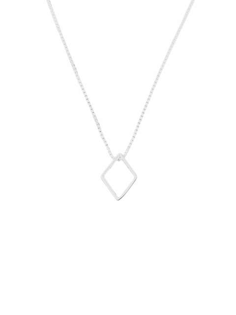 Colar Losango - Prata 925