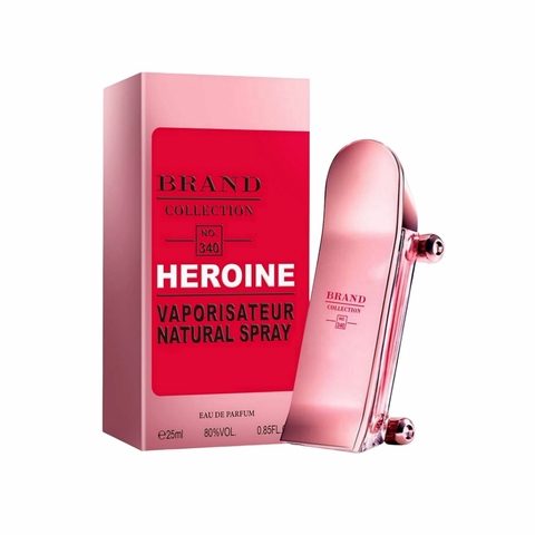 Perfume Brand Collection 340 - Inspiração 212 Heroine 25ml Feminino