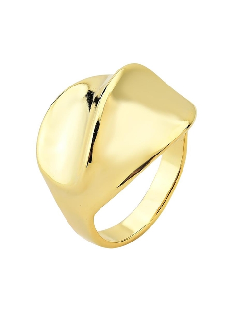 Anel Liso com Detalhe