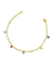 Pulseira Cristais Coloridos**