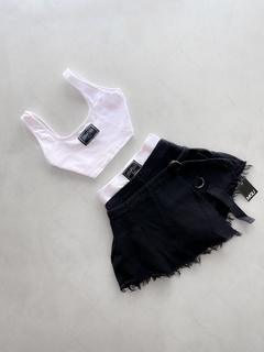 SKORT ROCKER (NEGRO) - tienda online