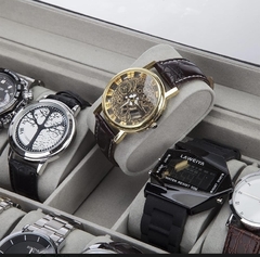 Organizador de relojes "Danna" gris - comprar en línea