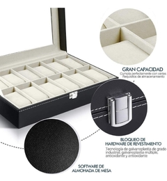 Organizador de relojes "Danna" gris