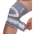 JOELHEIRA ELASTICA CINZA COM VELCRO AJUSTÁVEL PLUS MB FIT GB57240 - comprar online