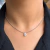 Colar Moissanite Gota 6mm