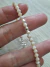 pulsera cristal y terminales plata 925 con bolita - Ninah joyas