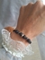 pulsera hilo y piedras plata 925 - comprar online